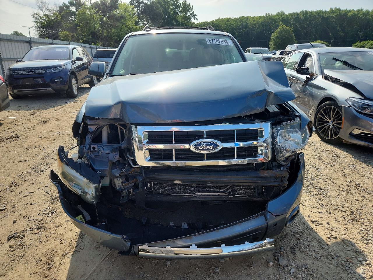 2012 Ford Escape Limited Blue vin: 1FMCU0EG8CKA47899