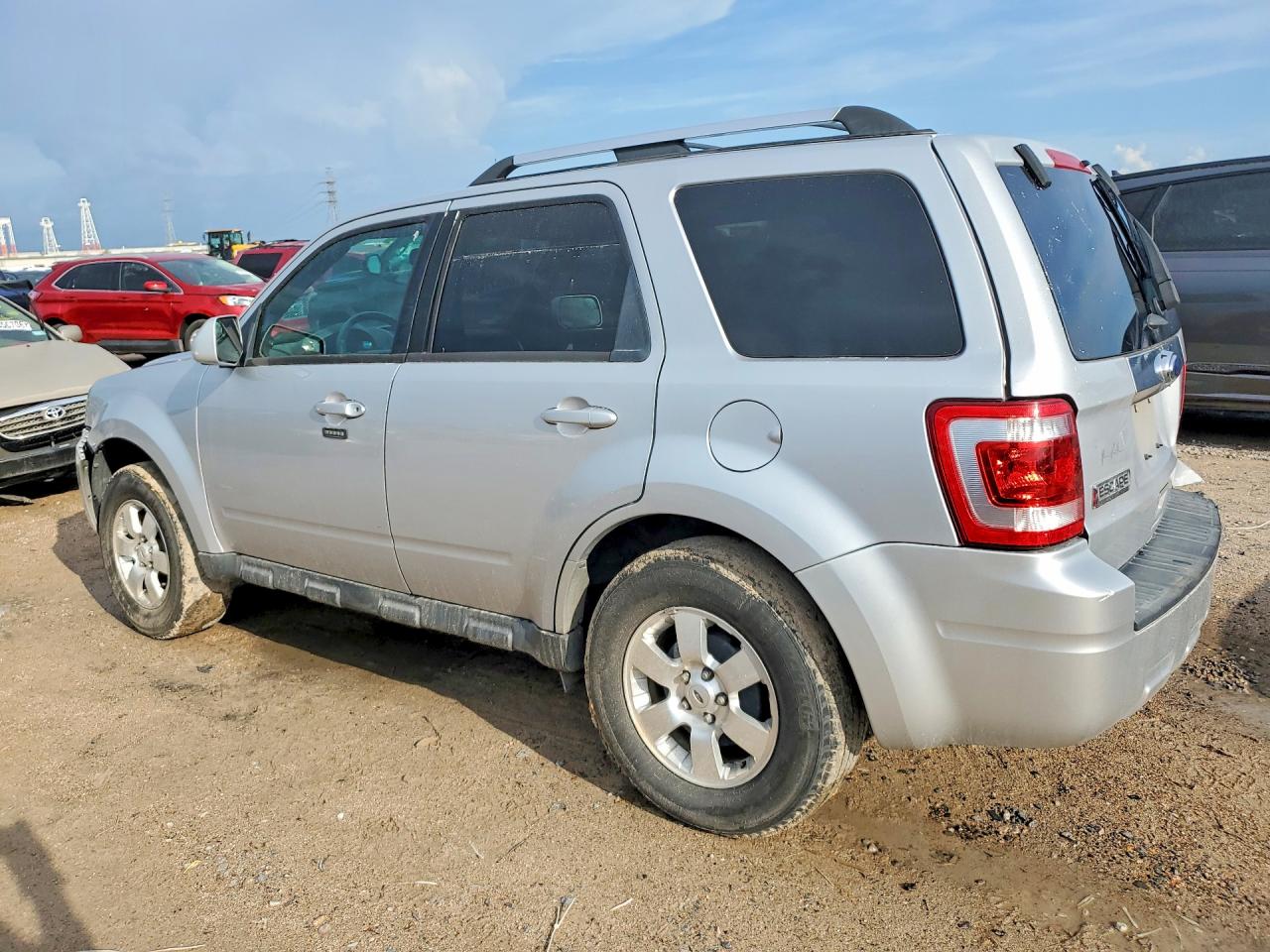 2012 Ford Escape Limited Silver vin: 1FMCU0EG8CKB79738