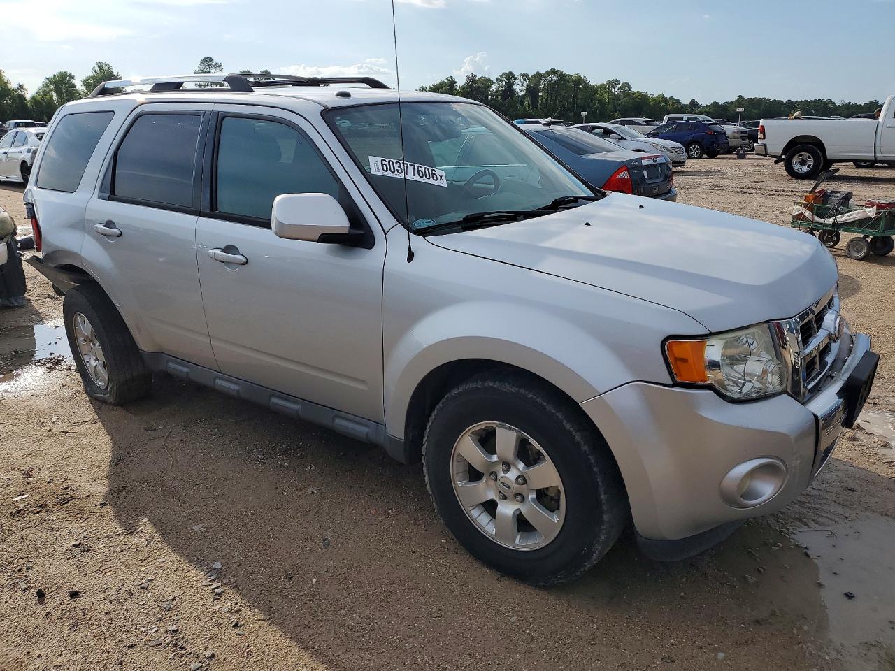 2012 Ford Escape Limited Silver vin: 1FMCU0EG8CKB79738