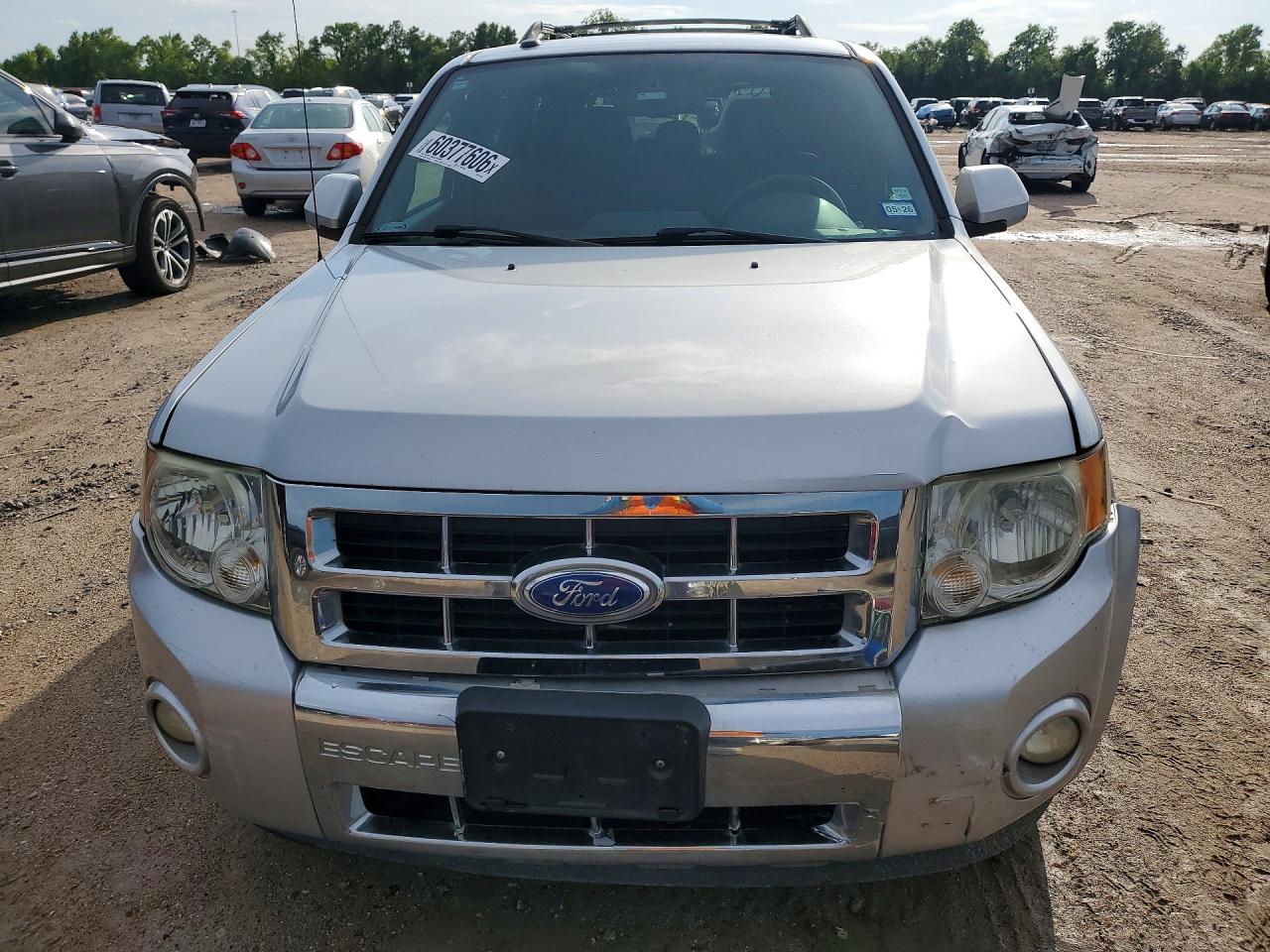 2012 Ford Escape Limited Silver vin: 1FMCU0EG8CKB79738
