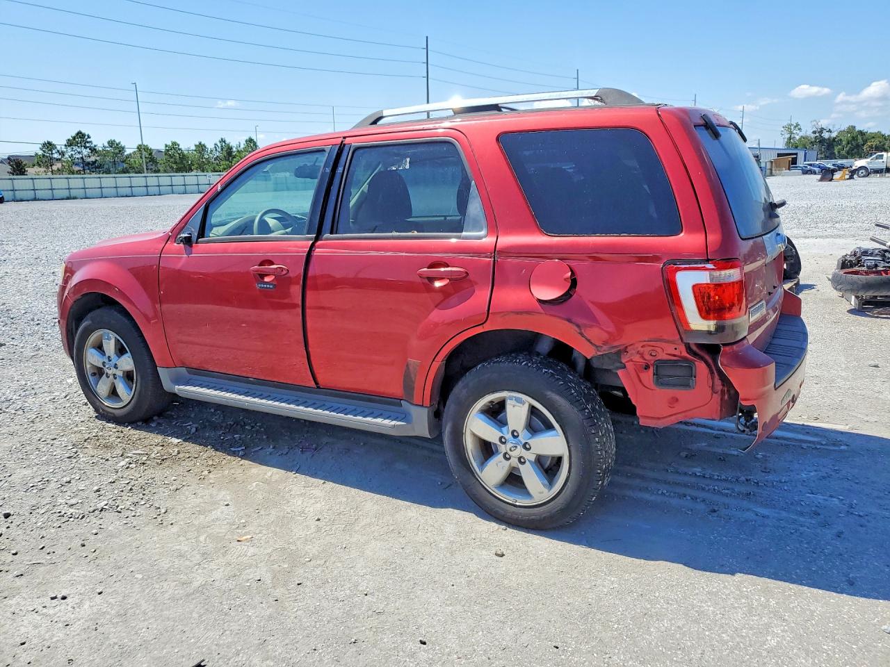 2012 Ford Escape Limited Red vin: 1FMCU0EG8CKC36987