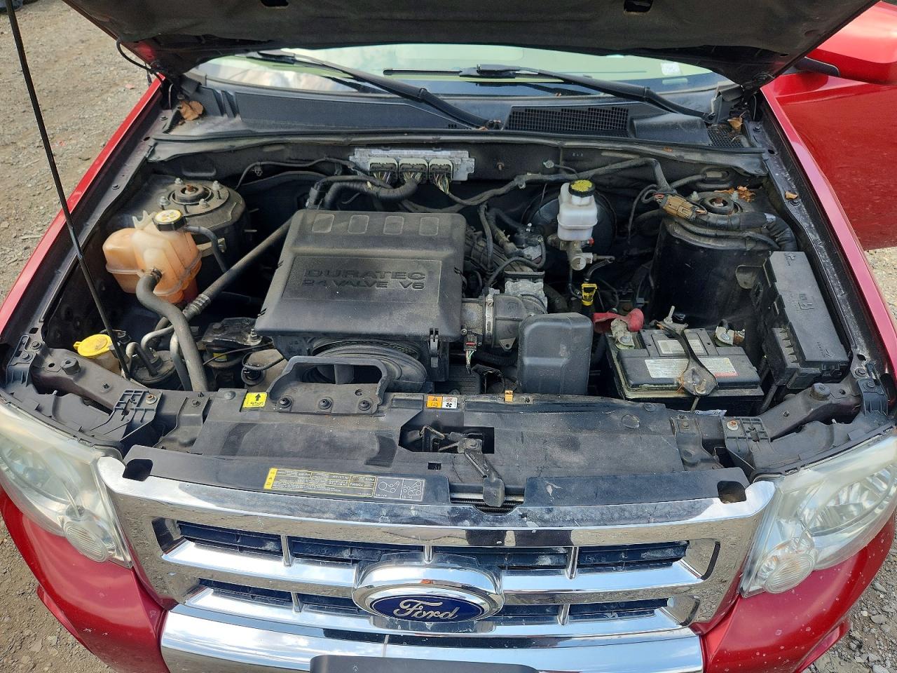 2012 Ford Escape Limited Red vin: 1FMCU0EG8CKC85297