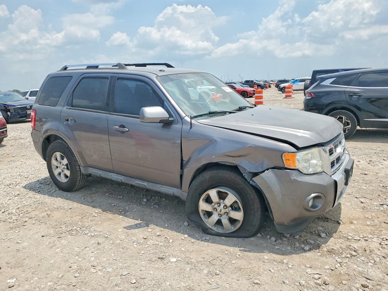 2010 Ford Escape Limited Серый vin: 1FMCU0EG9AKB52089