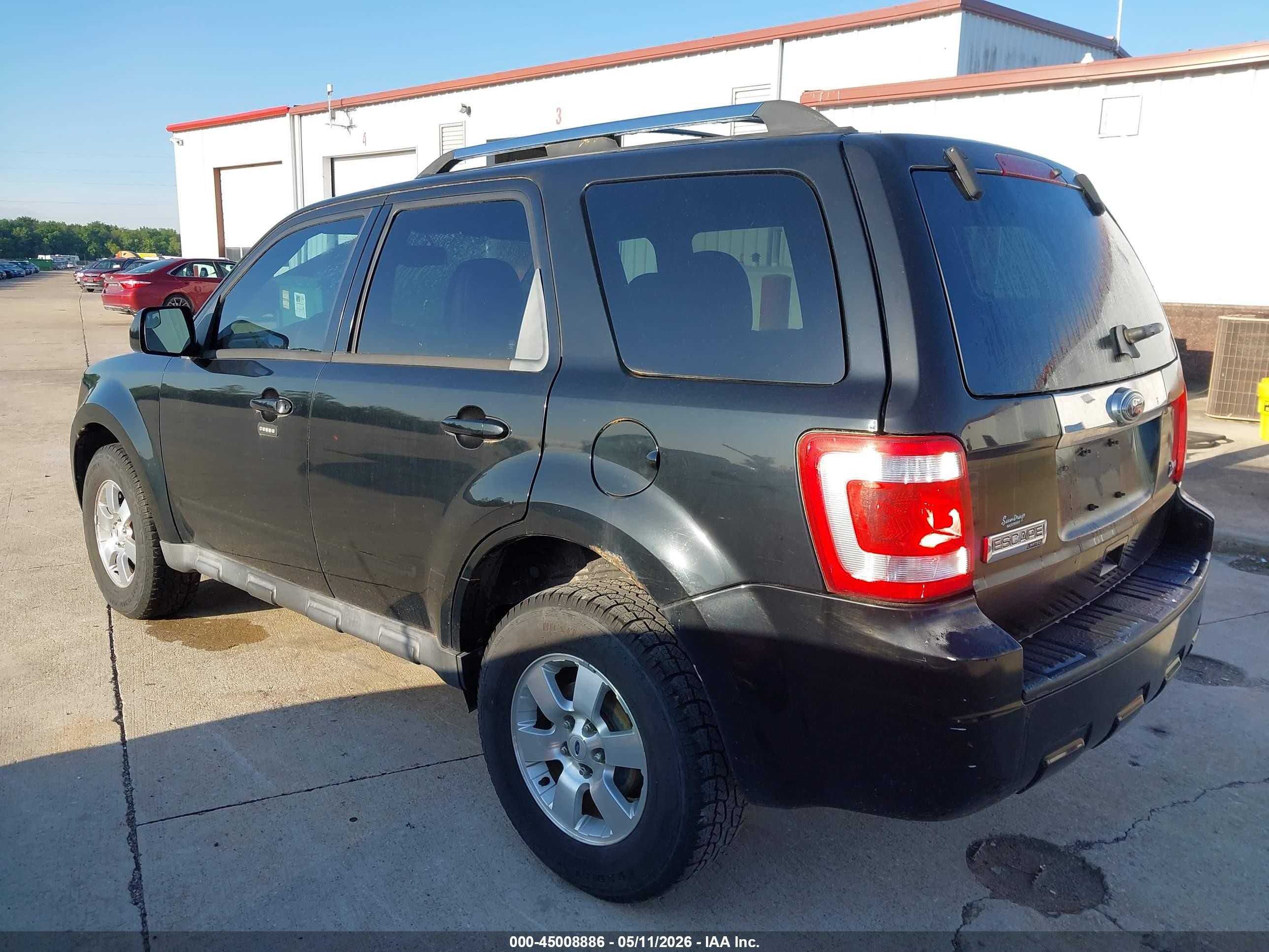 2010 Ford Escape Limited Black vin: 1FMCU0EG9AKD27764