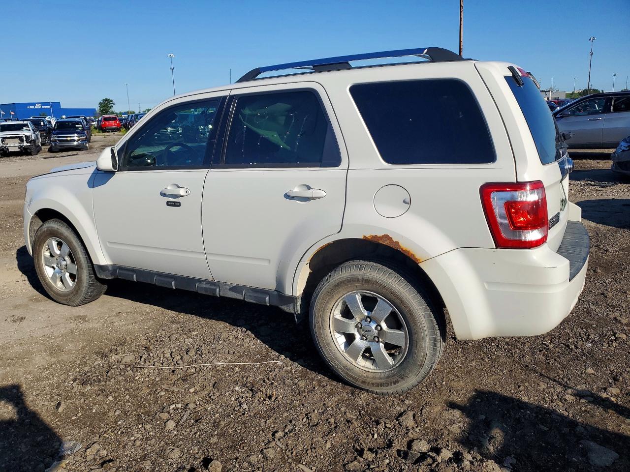 2011 Ford Escape Limited White vin: 1FMCU0EG9BKB71971