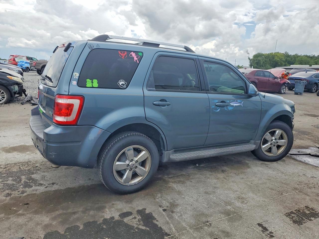 2011 Ford Escape Limited Blue vin: 1FMCU0EG9BKC29044