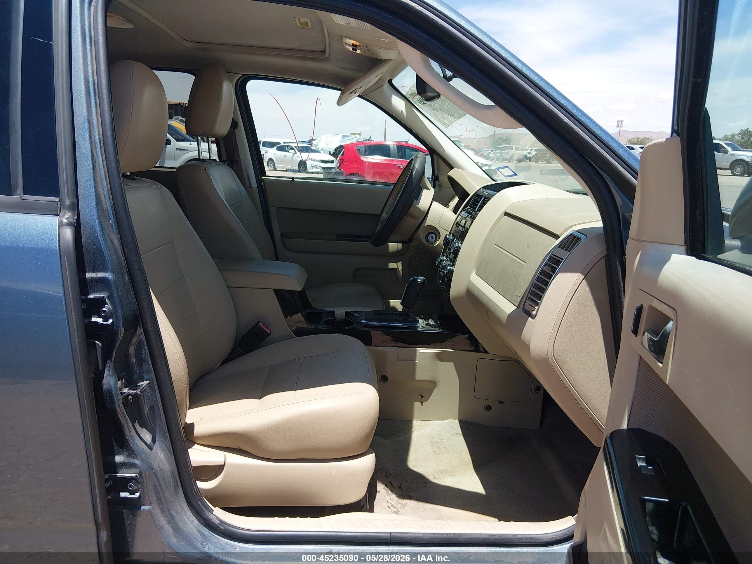 2011 Ford Escape Limited Gray vin: 1FMCU0EG9BKC67843
