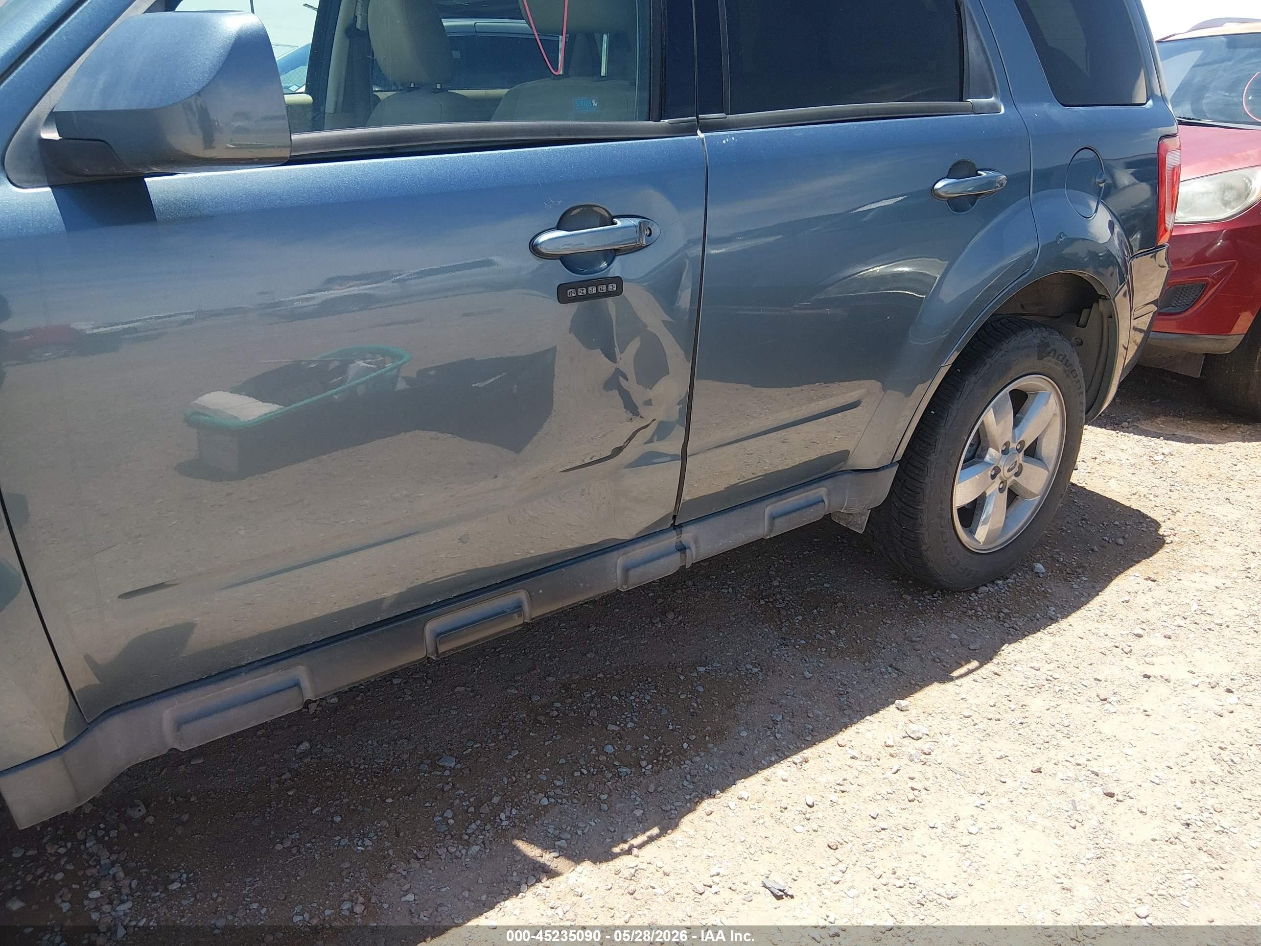 2011 Ford Escape Limited Gray vin: 1FMCU0EG9BKC67843