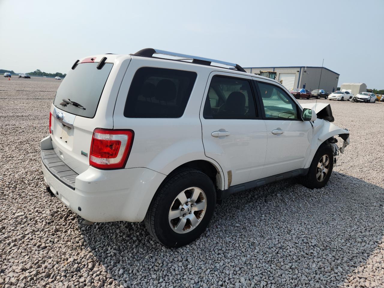 2012 Ford Escape Limited Белый vin: 1FMCU0EG9CKA13079