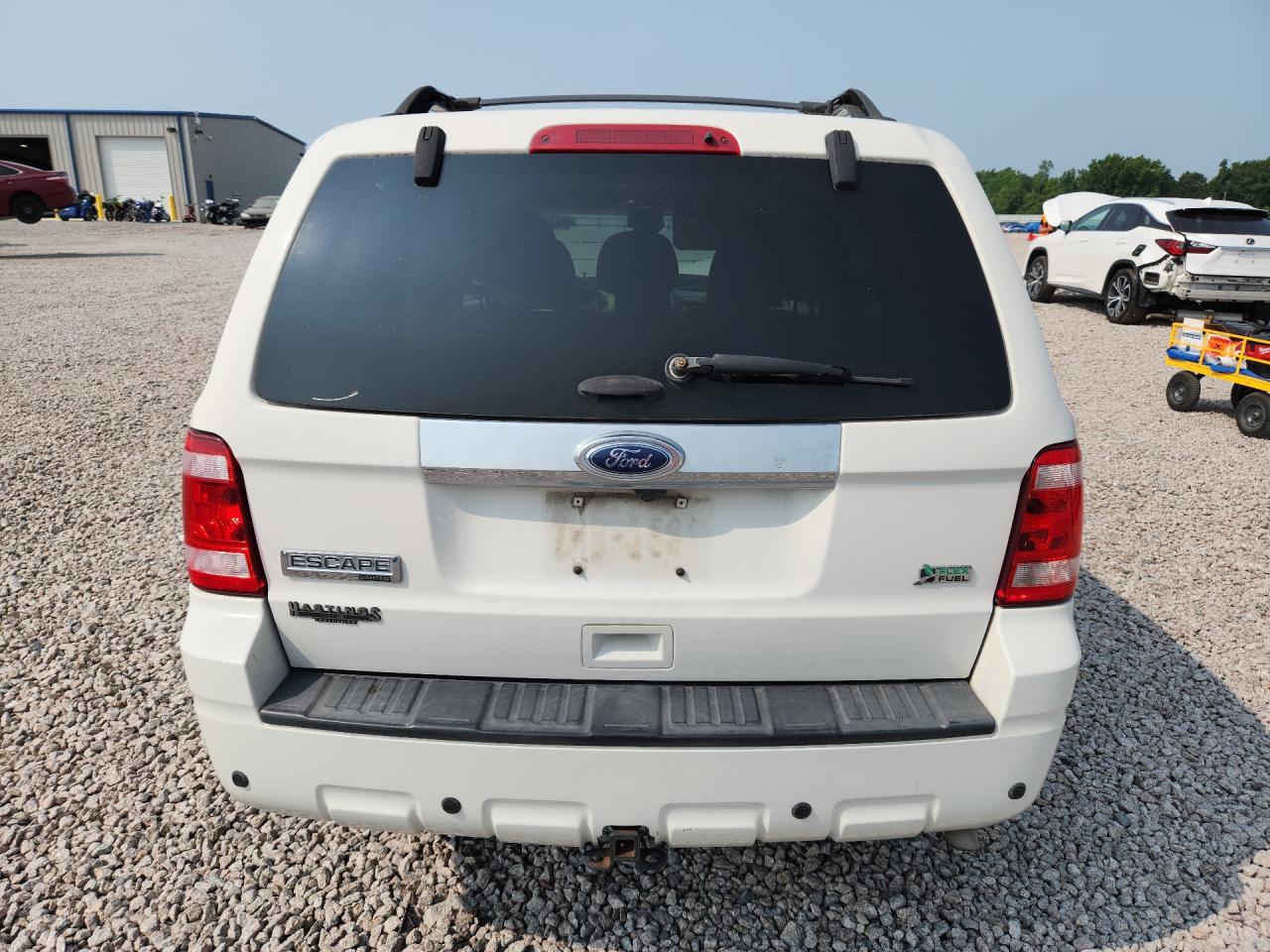 2012 Ford Escape Limited Белый vin: 1FMCU0EG9CKA13079