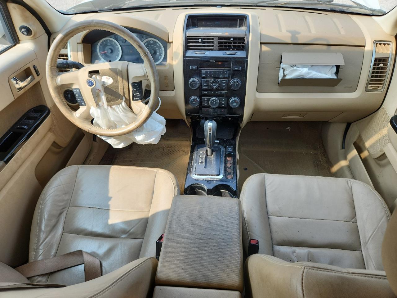 2012 Ford Escape Limited Белый vin: 1FMCU0EG9CKA13079