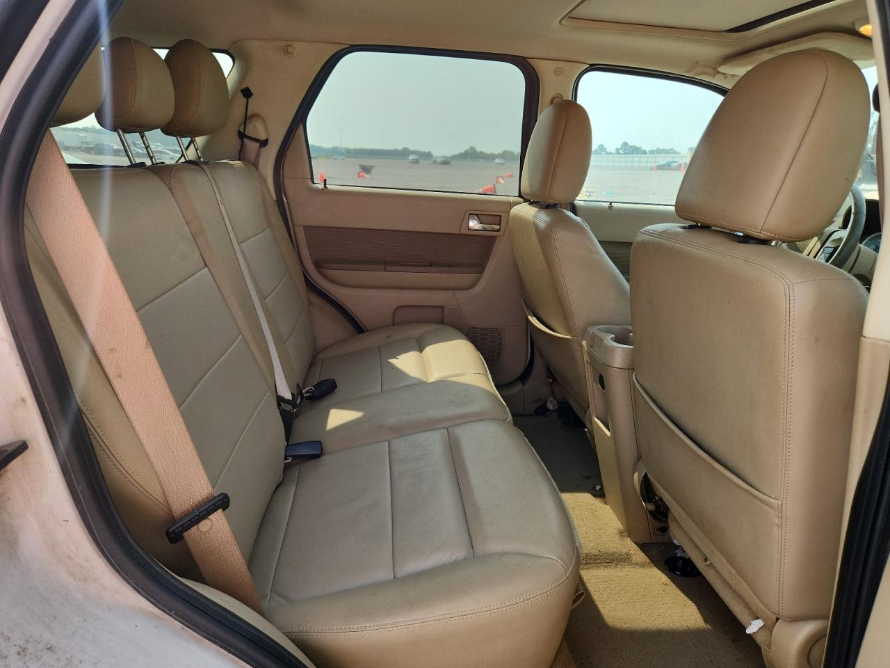 2012 Ford Escape Limited Белый vin: 1FMCU0EG9CKA13079