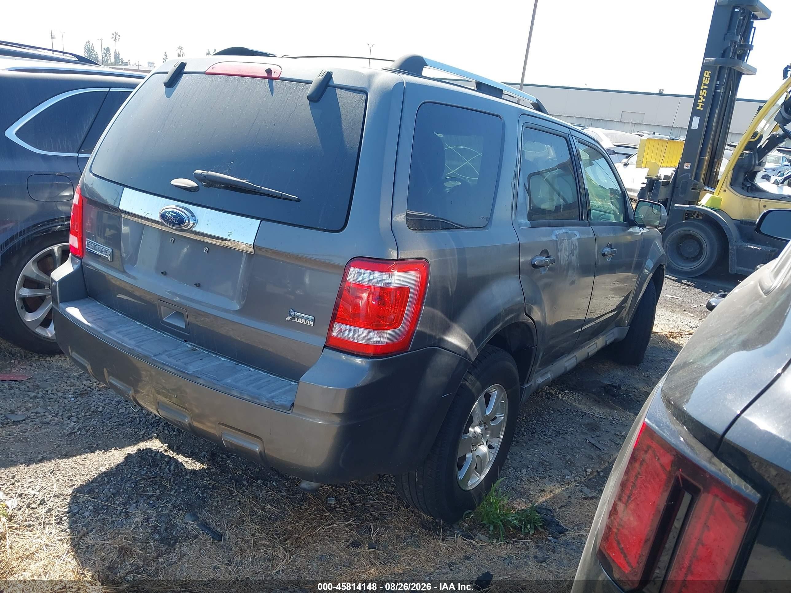 2012 Ford Escape Limited Gray vin: 1FMCU0EG9CKA16435