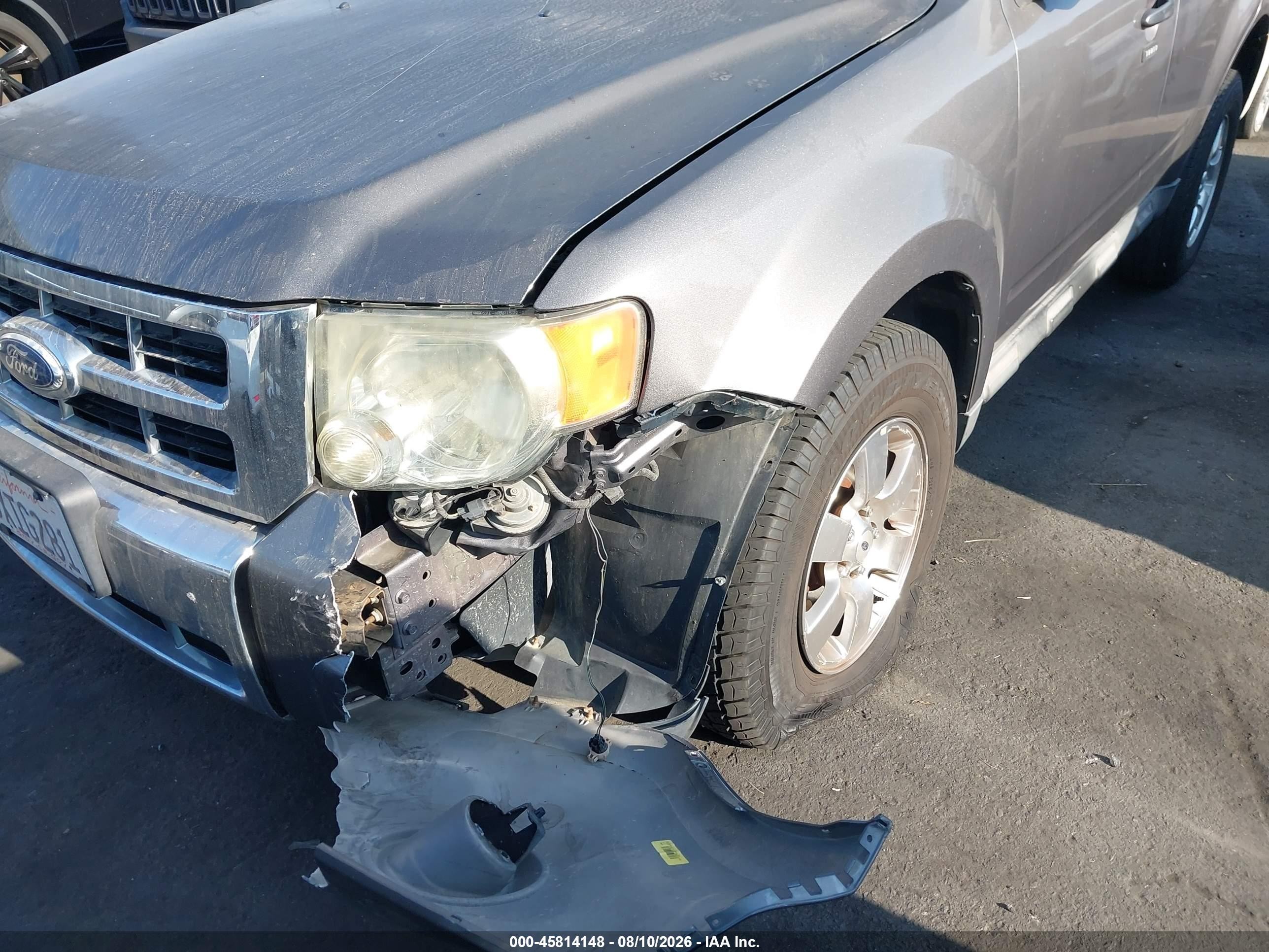 2012 Ford Escape Limited Gray vin: 1FMCU0EG9CKA16435