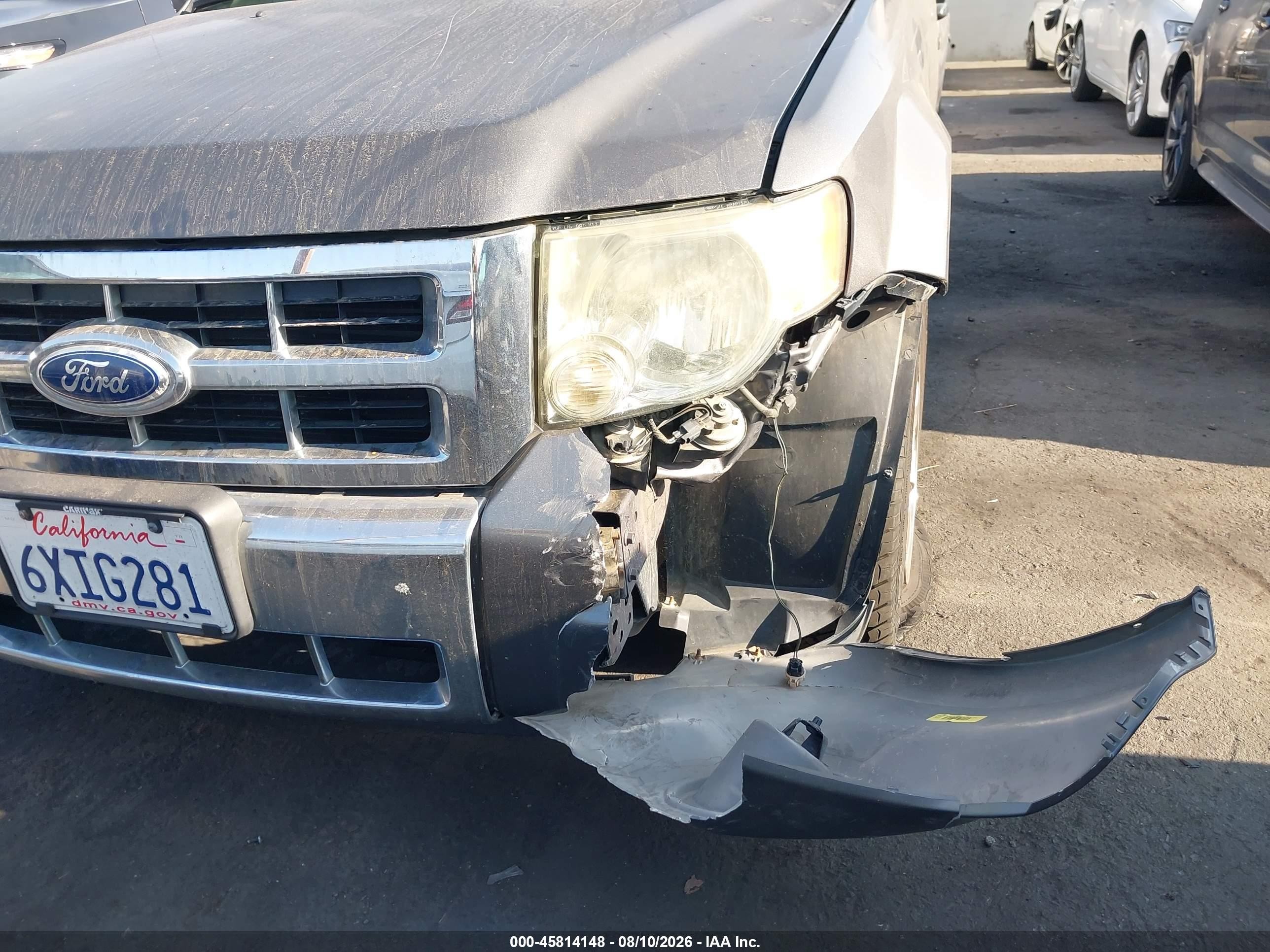 2012 Ford Escape Limited Gray vin: 1FMCU0EG9CKA16435