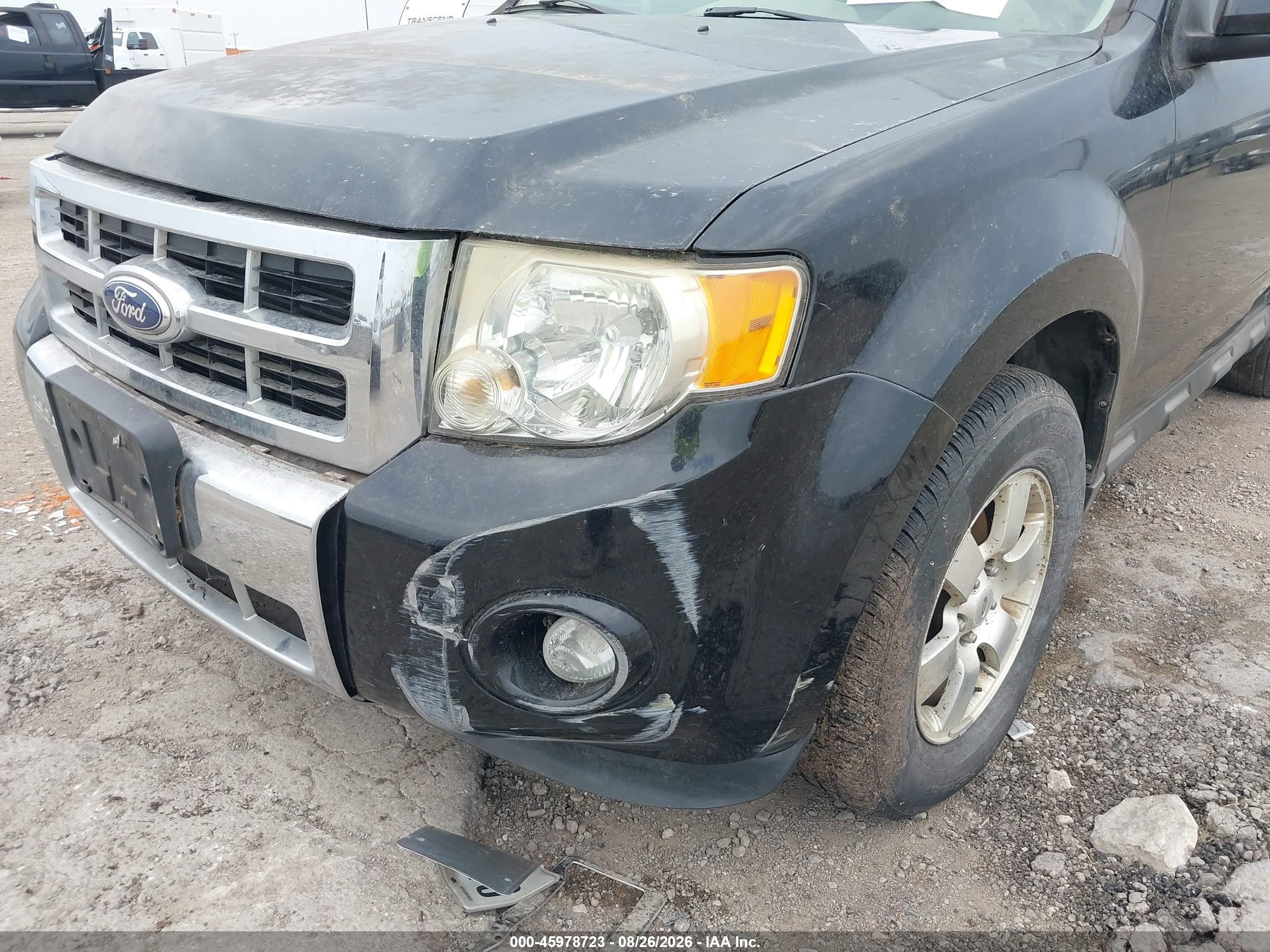 2012 Ford Escape Limited Black vin: 1FMCU0EG9CKA83505