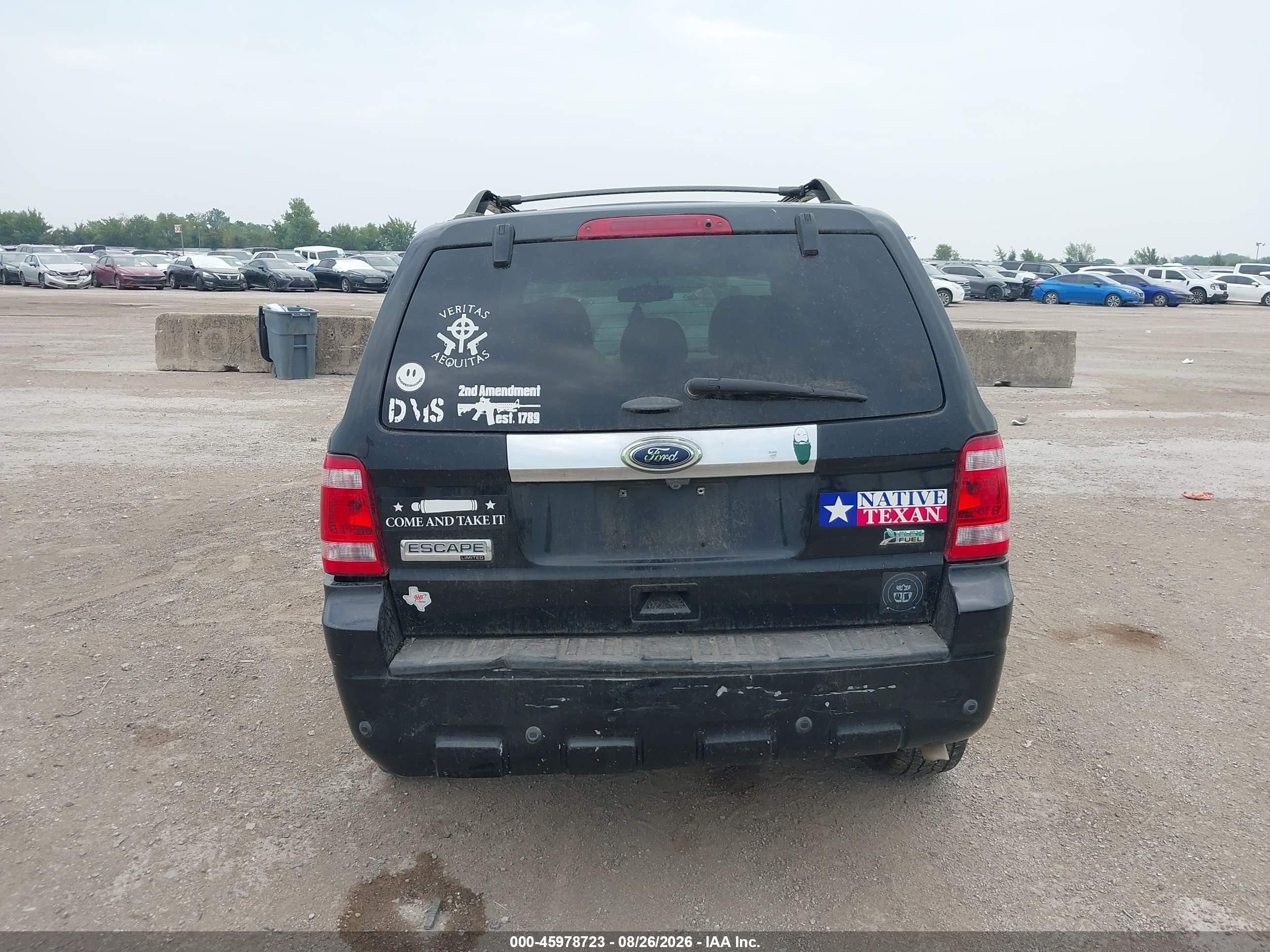2012 Ford Escape Limited Black vin: 1FMCU0EG9CKA83505