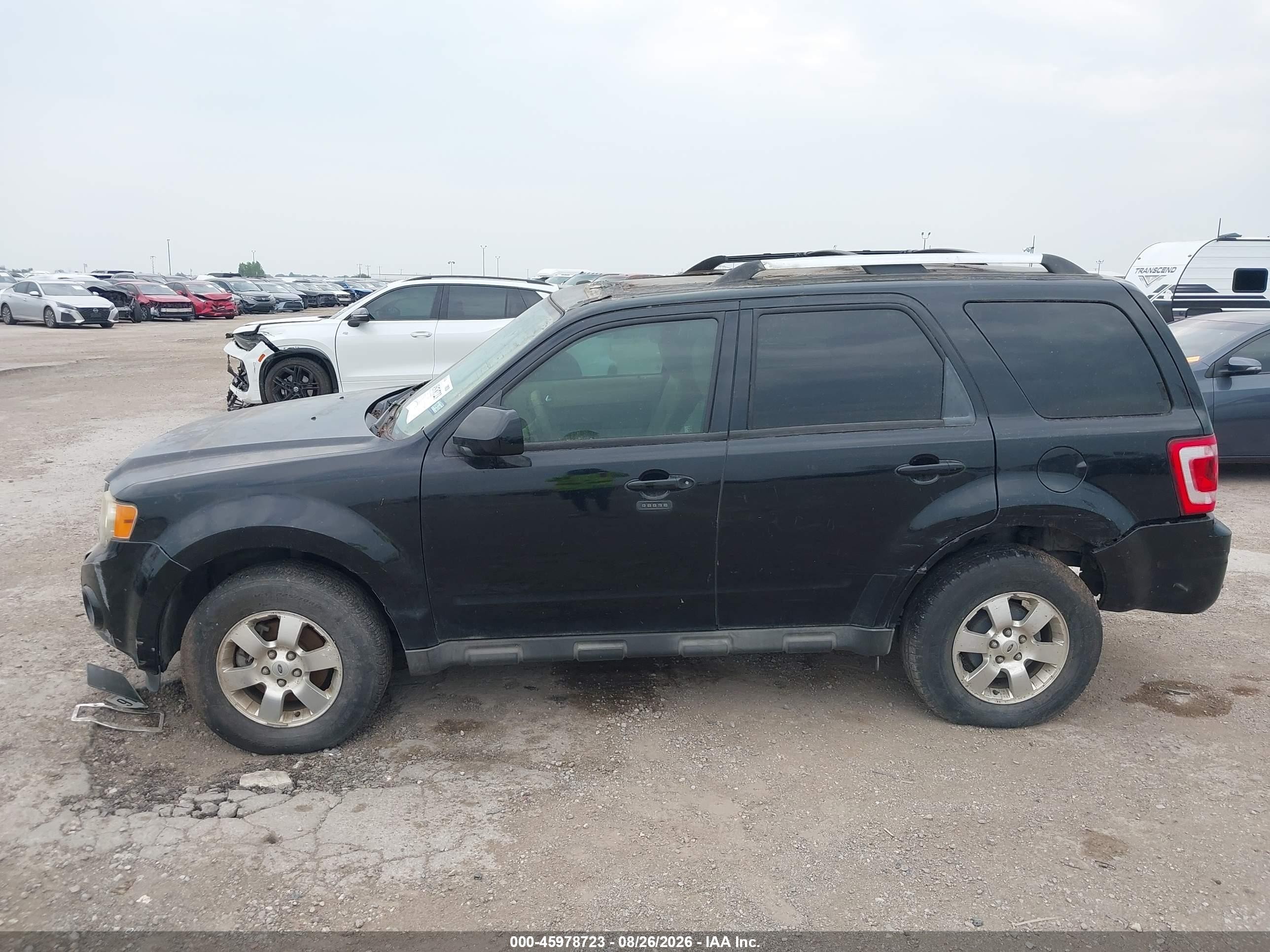 2012 Ford Escape Limited Black vin: 1FMCU0EG9CKA83505