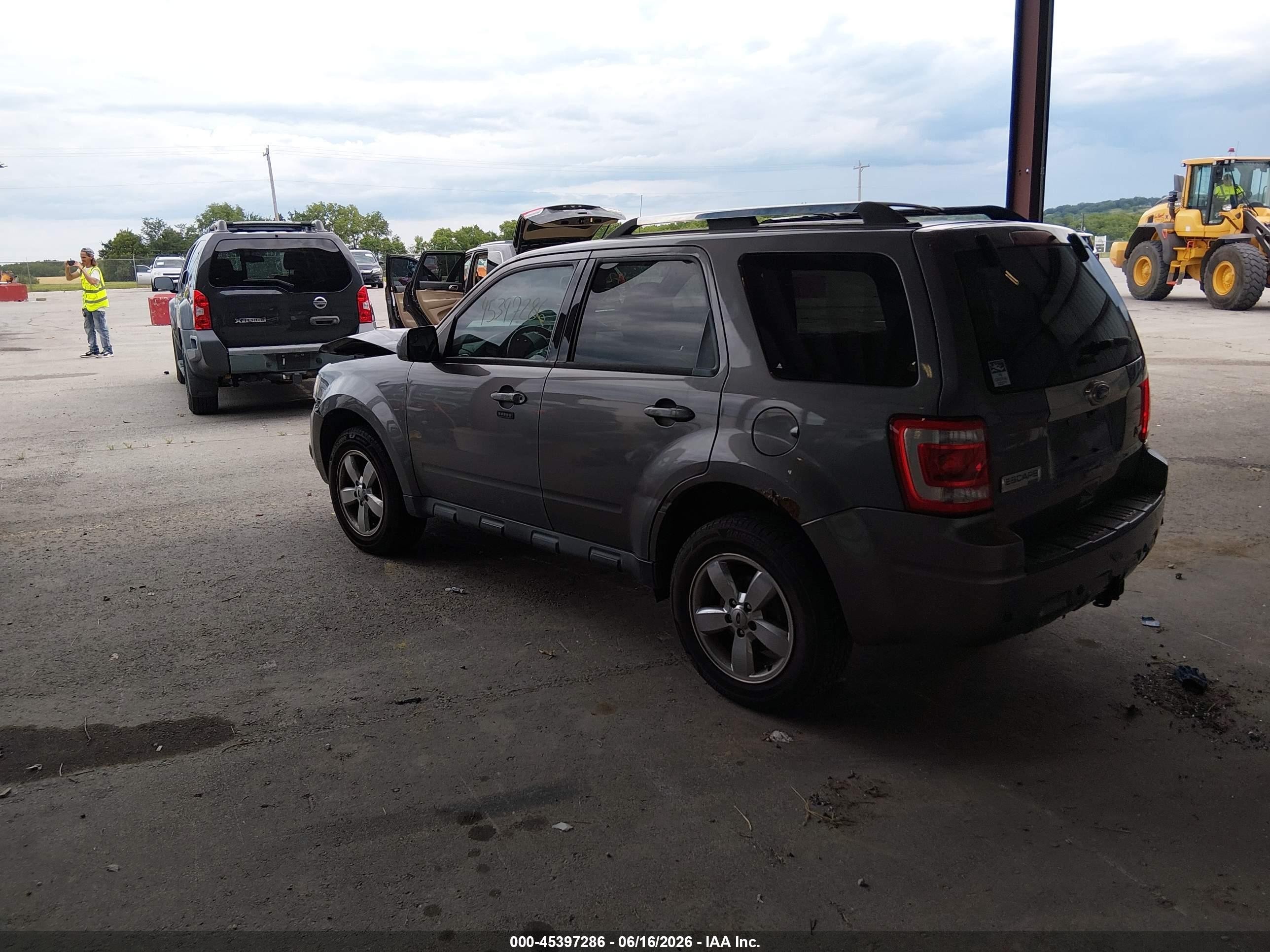 2012 Ford Escape Limited Gray vin: 1FMCU0EG9CKB31035