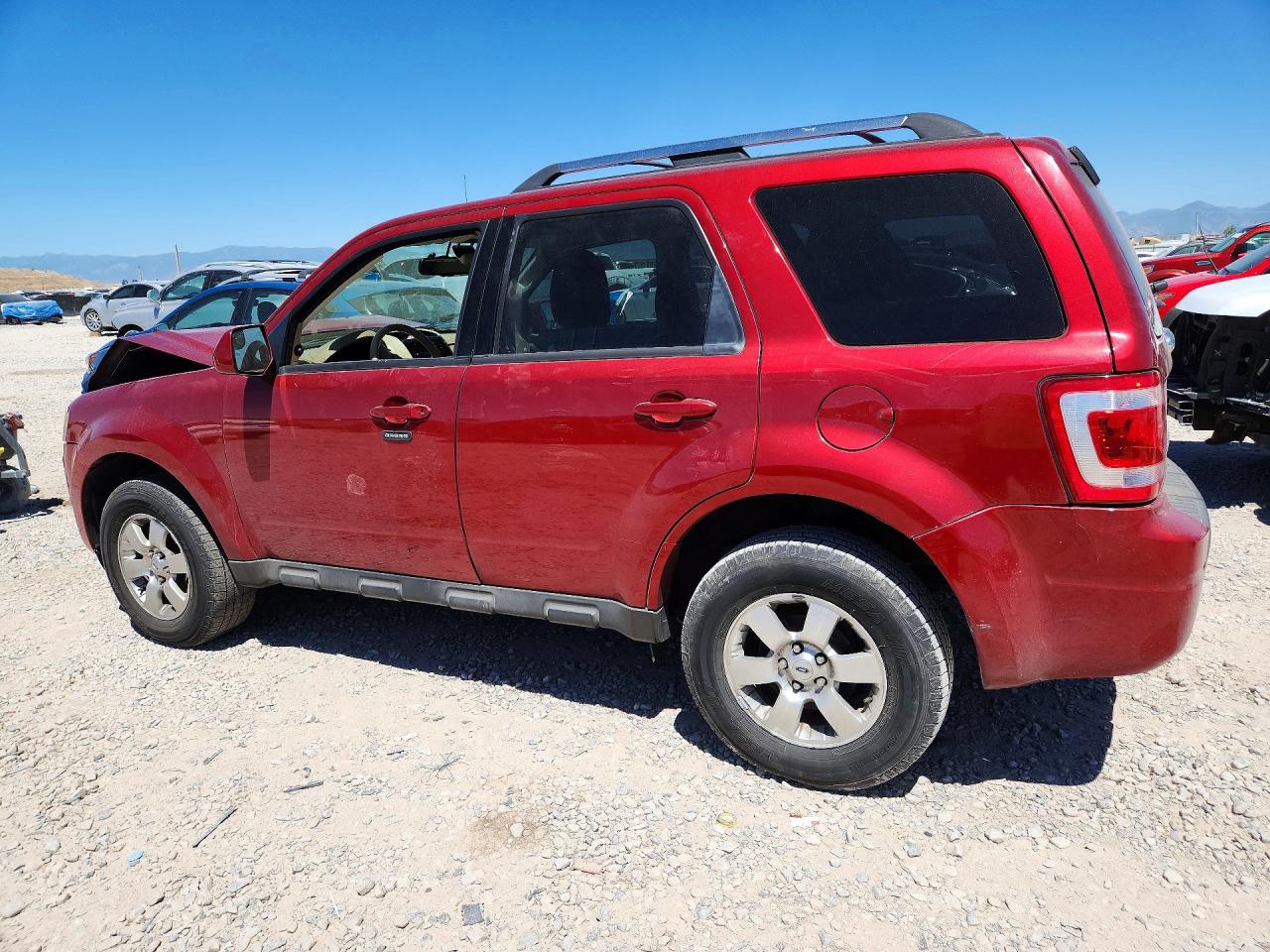 2012 Ford Escape Limited Красный vin: 1FMCU0EG9CKB83829