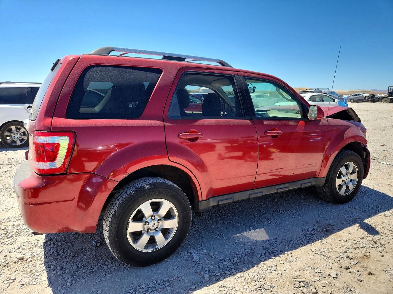 2012 Ford Escape Limited Красный vin: 1FMCU0EG9CKB83829