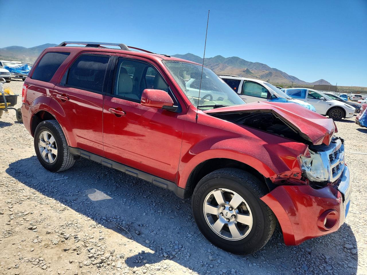 2012 Ford Escape Limited Красный vin: 1FMCU0EG9CKB83829