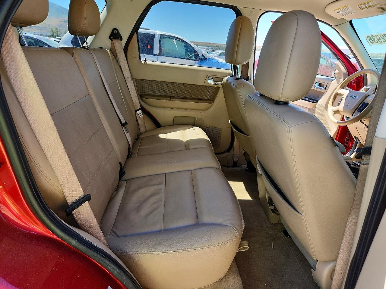 2012 Ford Escape Limited Красный vin: 1FMCU0EG9CKB83829