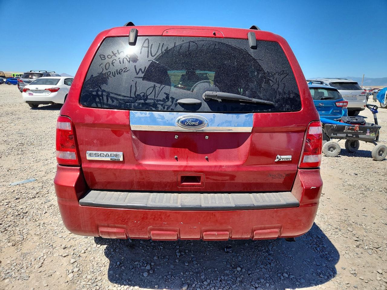 2012 Ford Escape Limited Красный vin: 1FMCU0EG9CKB83829