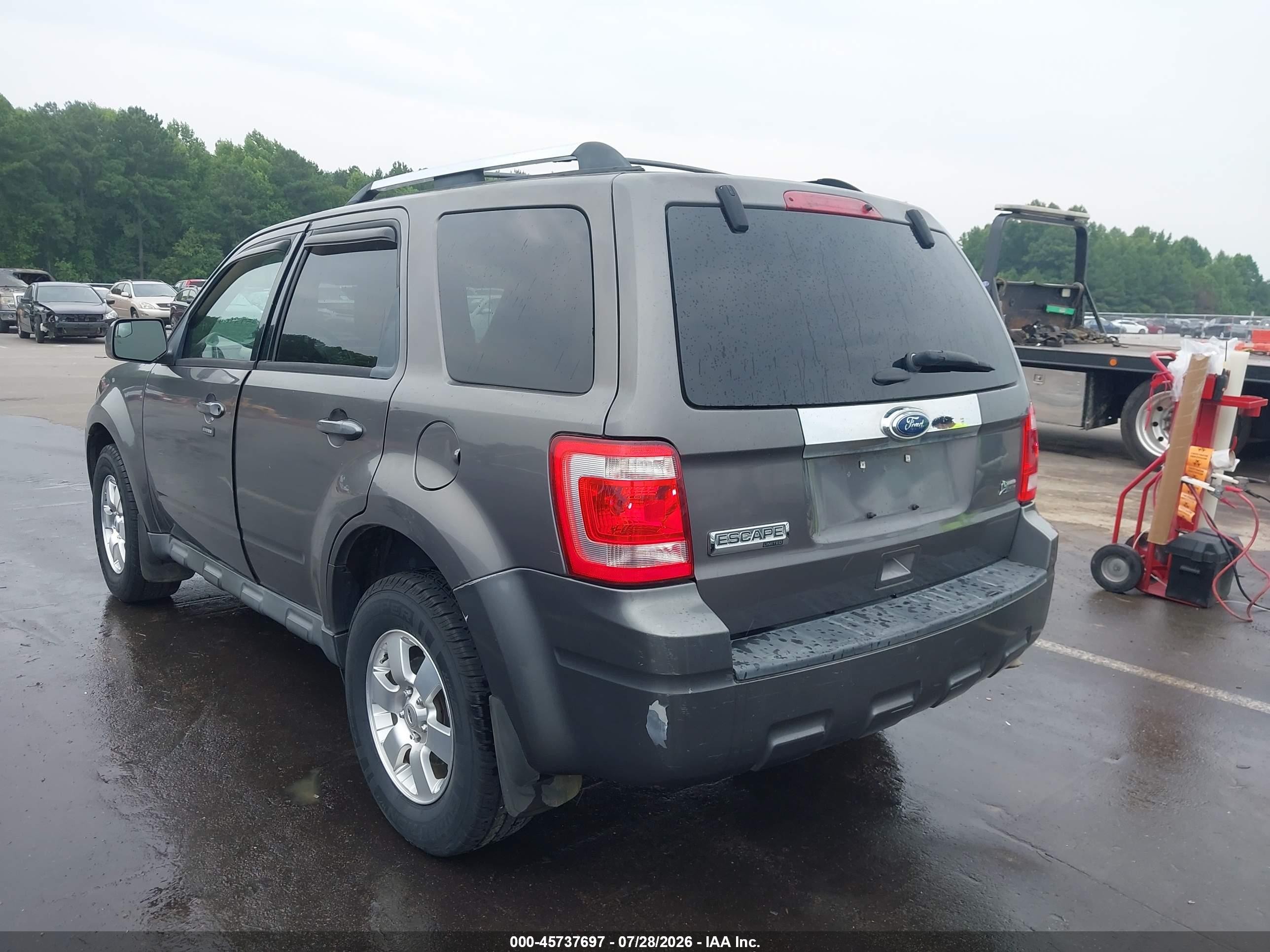 2012 Ford Escape Limited Gray vin: 1FMCU0EG9CKC55600