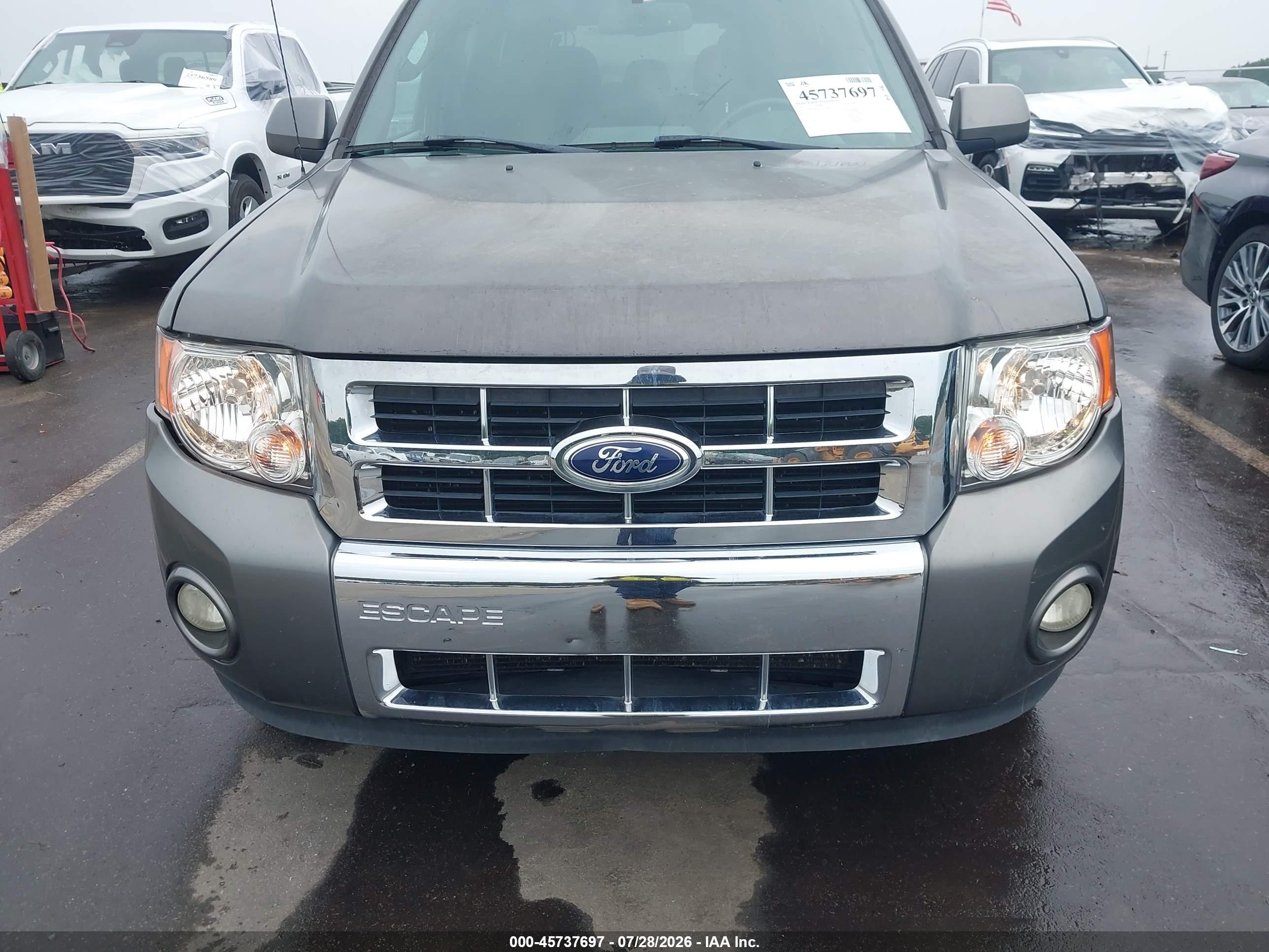 2012 Ford Escape Limited Gray vin: 1FMCU0EG9CKC55600