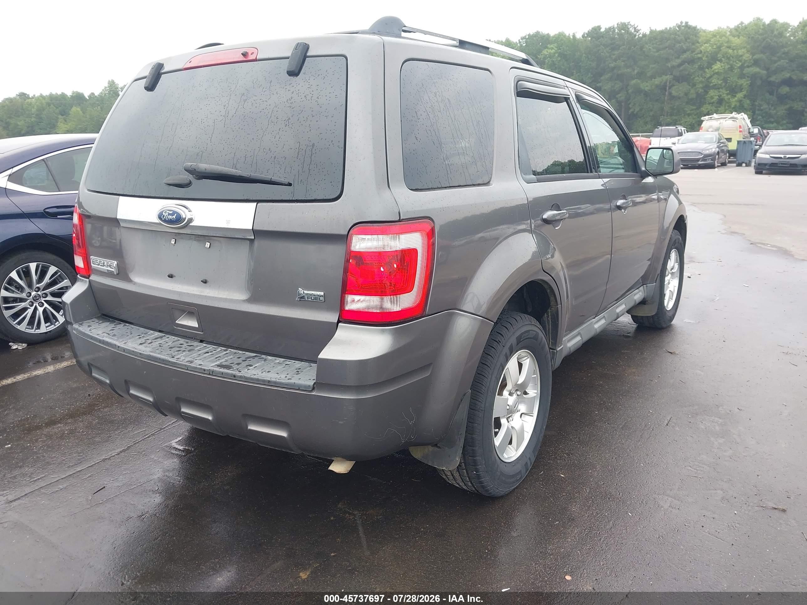 2012 Ford Escape Limited Gray vin: 1FMCU0EG9CKC55600