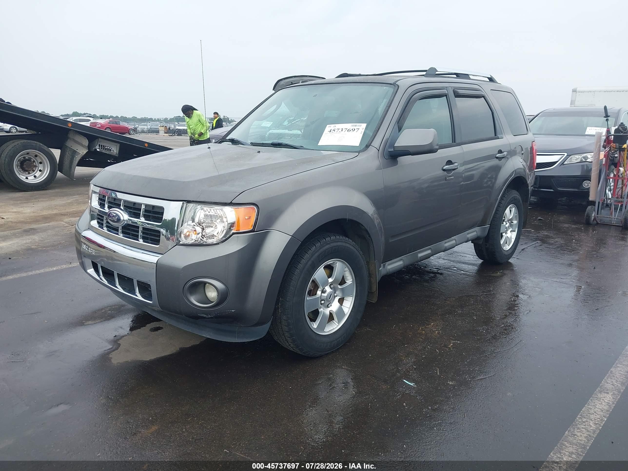 2012 Ford Escape Limited Gray vin: 1FMCU0EG9CKC55600