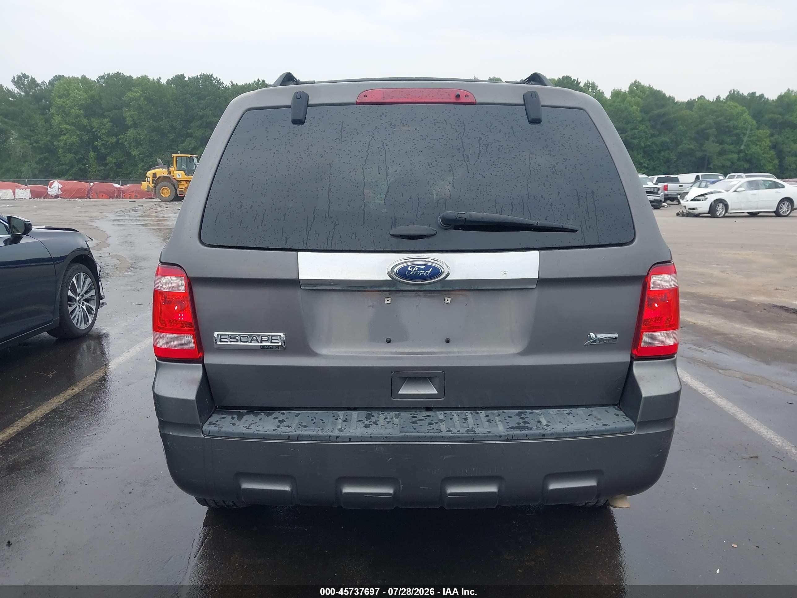 2012 Ford Escape Limited Gray vin: 1FMCU0EG9CKC55600