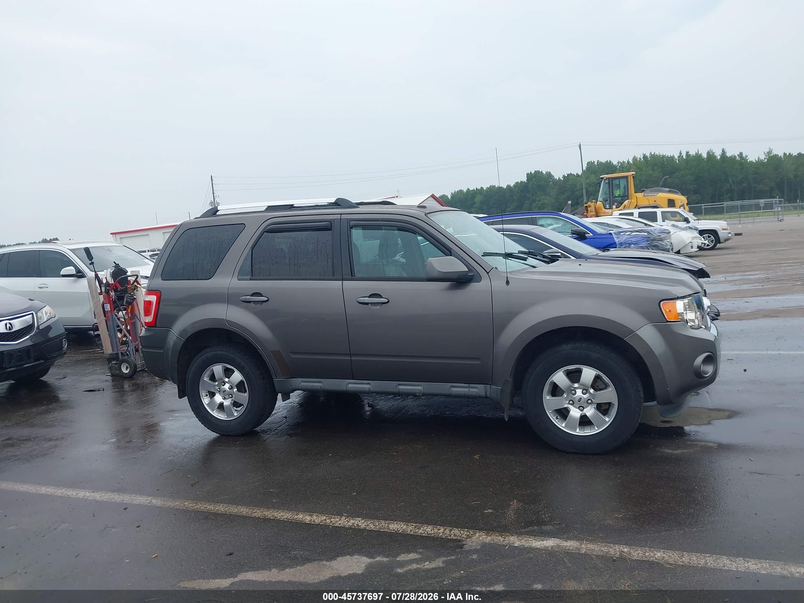 2012 Ford Escape Limited Gray vin: 1FMCU0EG9CKC55600
