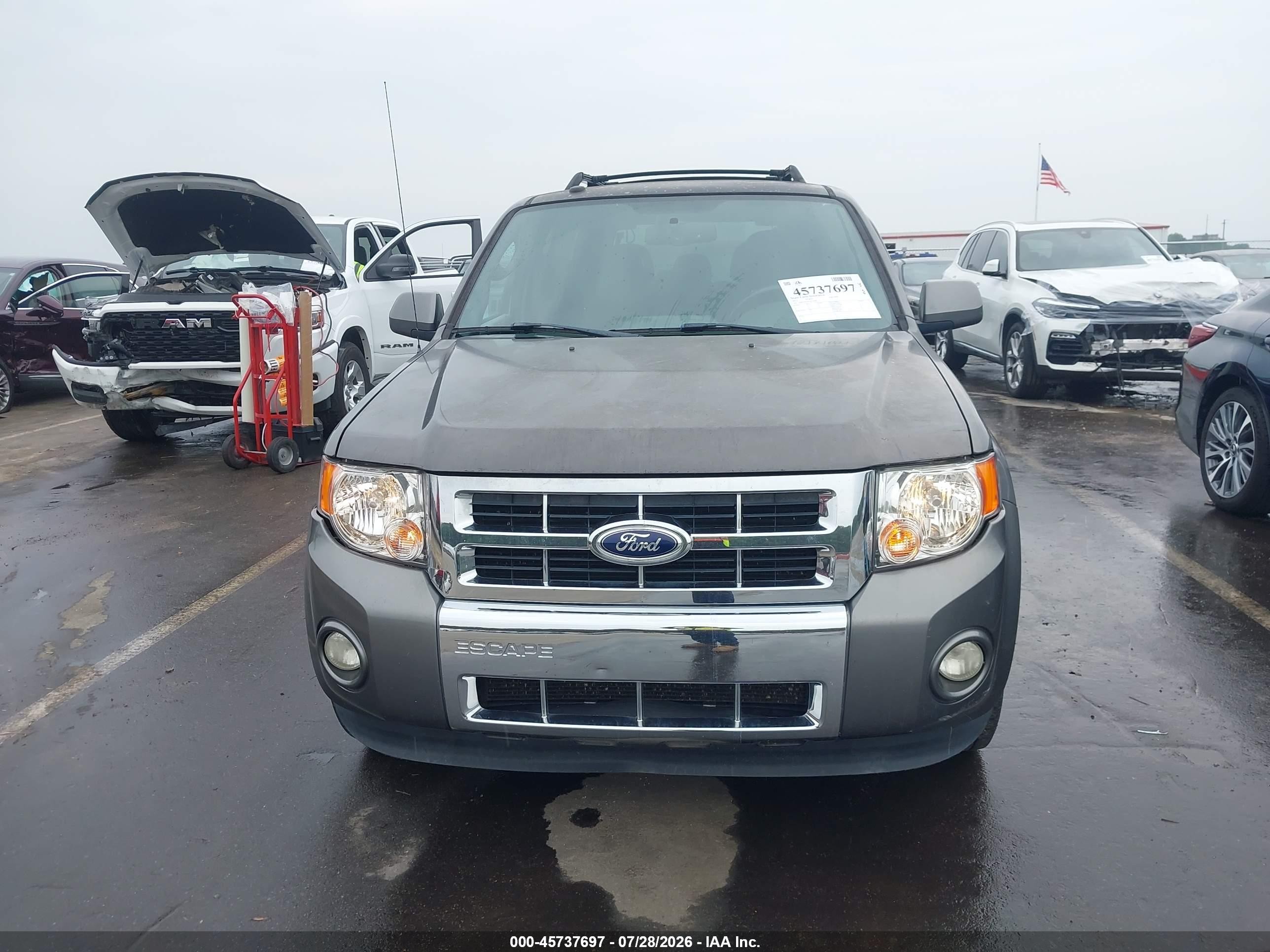 2012 Ford Escape Limited Gray vin: 1FMCU0EG9CKC55600