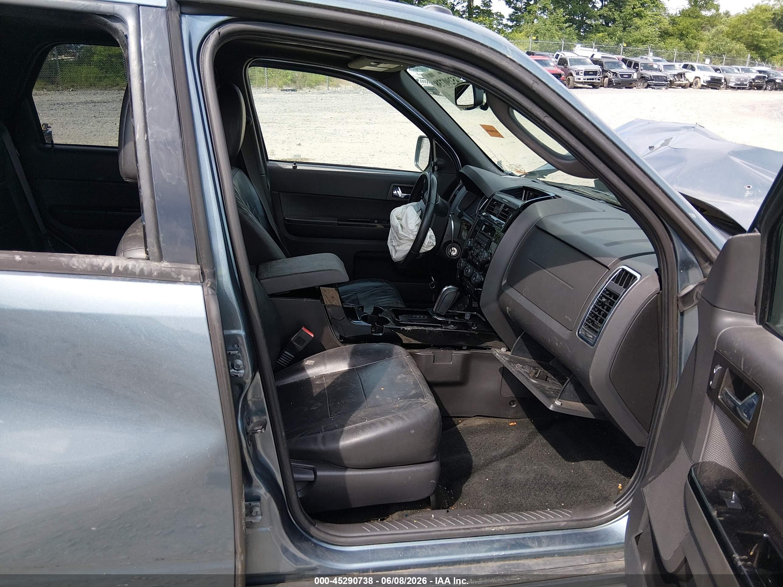 2012 Ford Escape Limited Blue vin: 1FMCU0EG9CKC59968