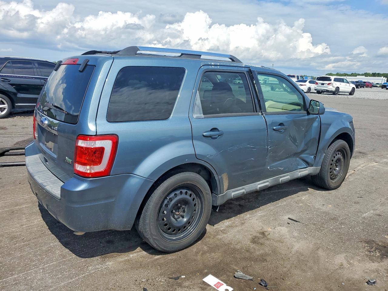 2012 Ford Escape Limited Blue vin: 1FMCU0EG9CKC75474