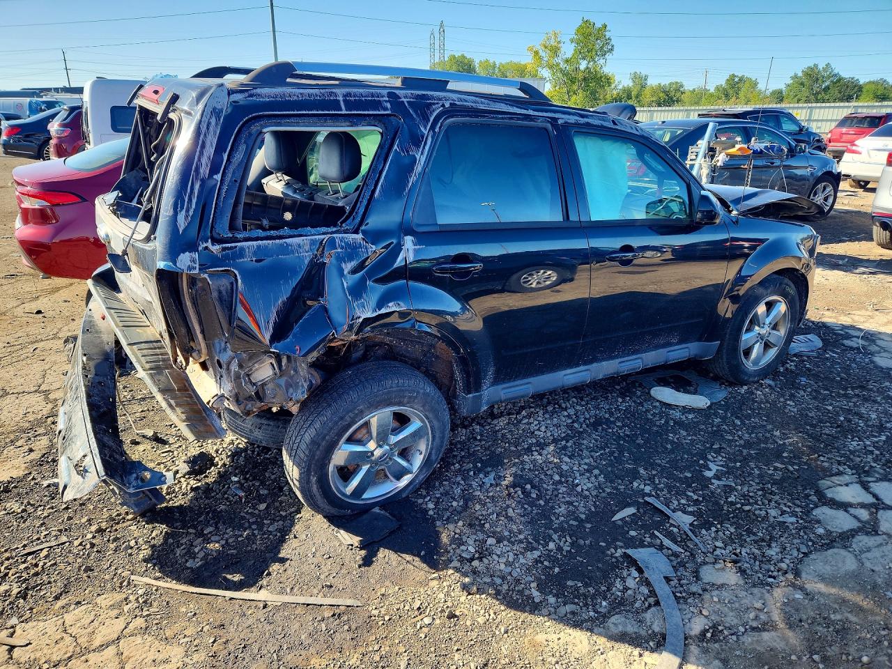 2010 Ford Escape Limited Black vin: 1FMCU0EGXAKB53784