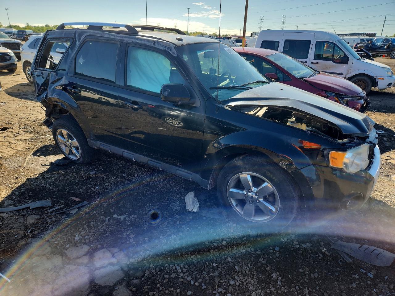 2010 Ford Escape Limited Black vin: 1FMCU0EGXAKB53784