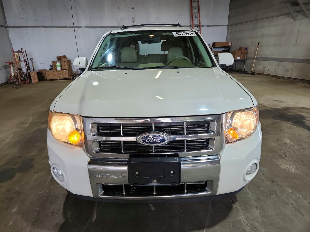 2010 Ford Escape Limited White vin: 1FMCU0EGXAKB80967