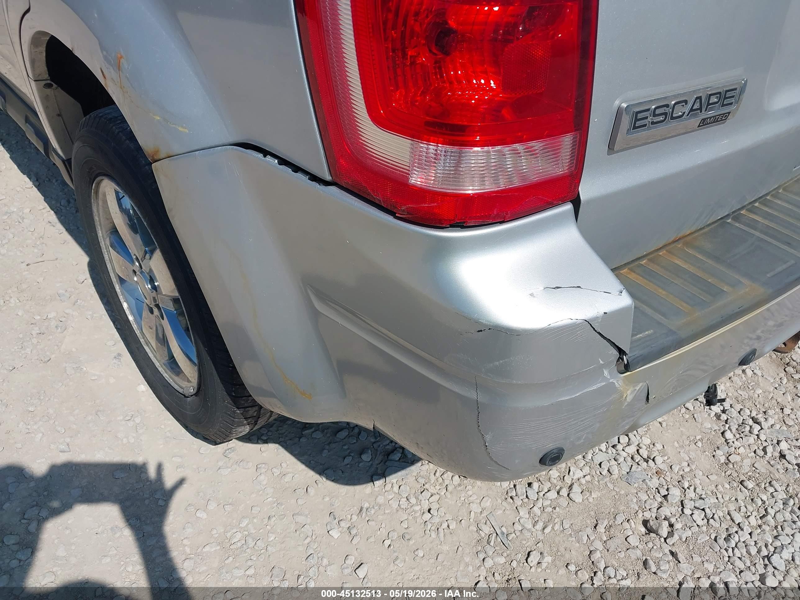 2010 Ford Escape Limited Silver vin: 1FMCU0EGXAKC24837