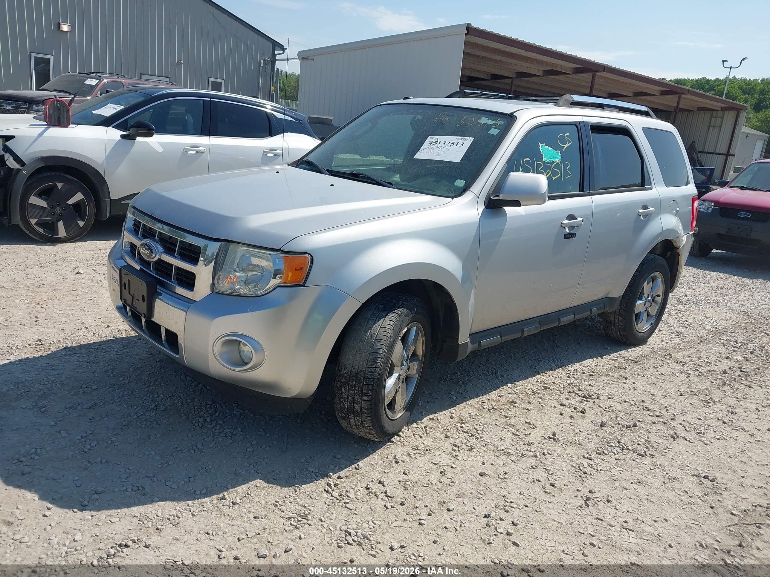 2010 Ford Escape Limited Silver vin: 1FMCU0EGXAKC24837