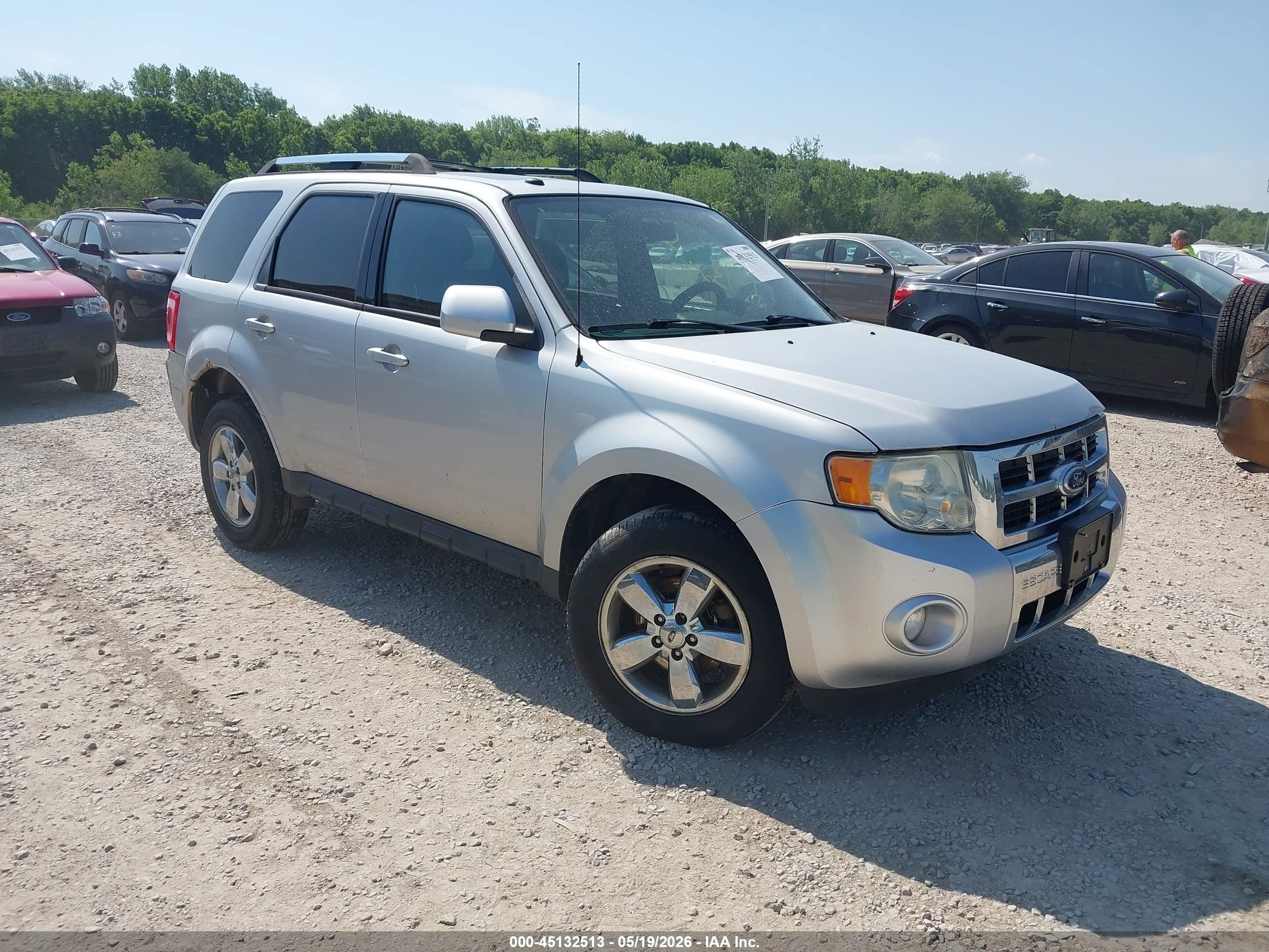 2010 Ford Escape Limited Silver vin: 1FMCU0EGXAKC24837