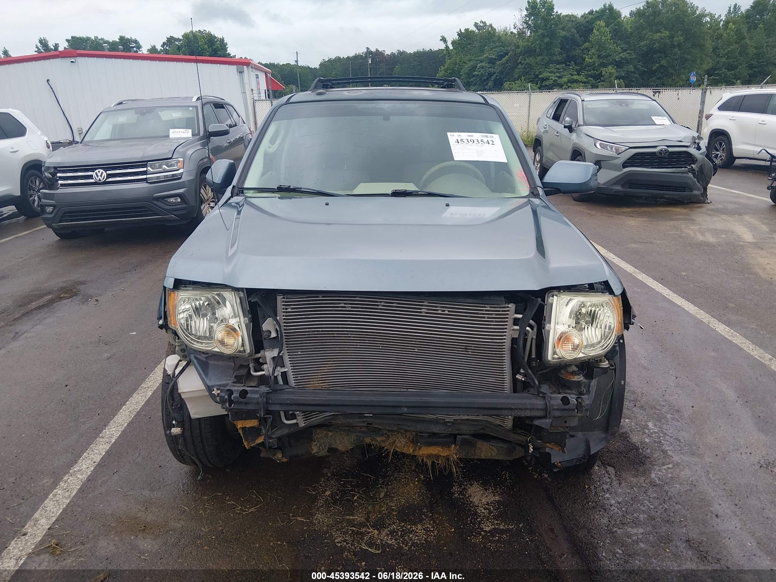2011 Ford Escape Limited Blue vin: 1FMCU0EGXBKA43836