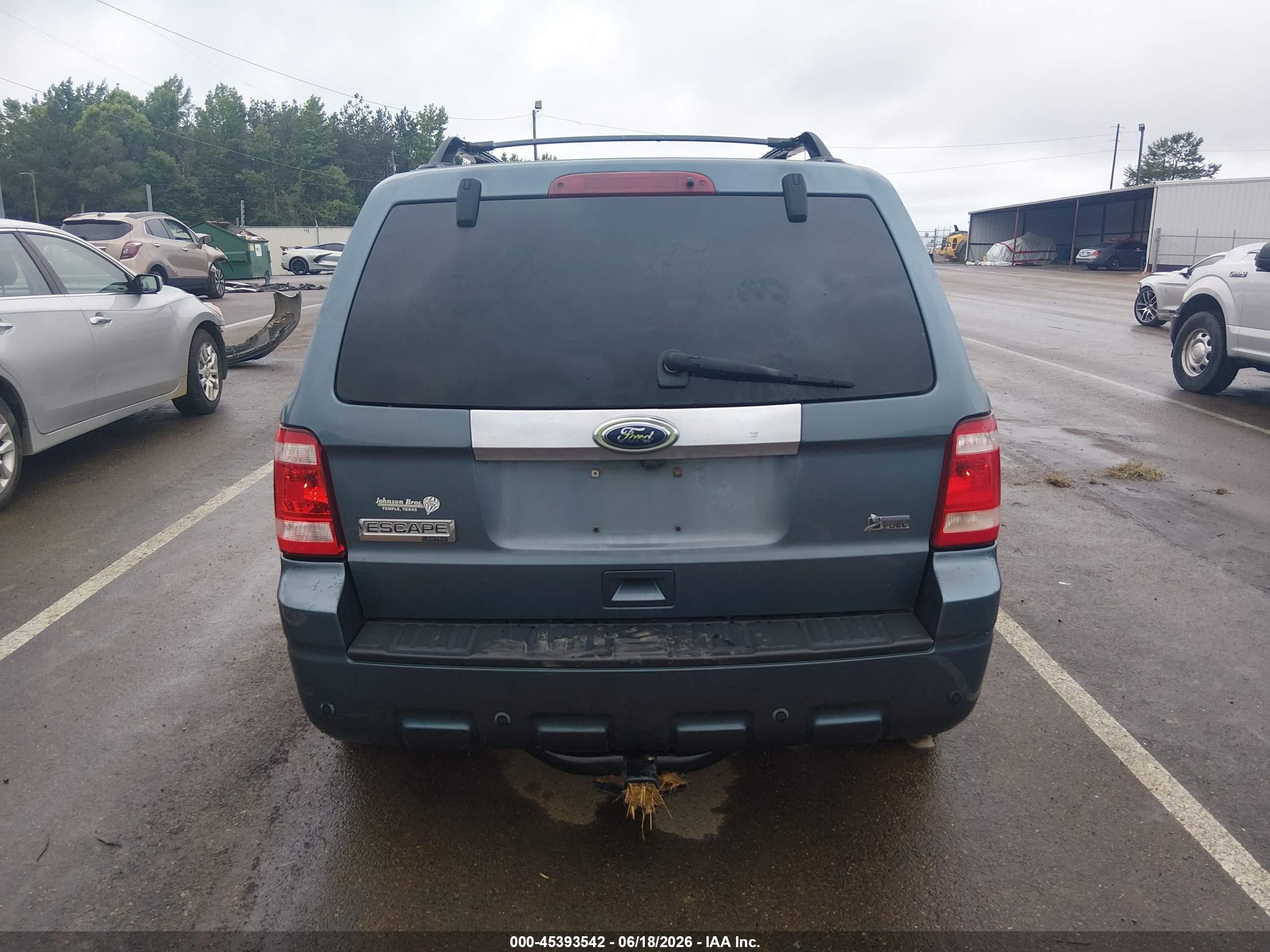 2011 Ford Escape Limited Blue vin: 1FMCU0EGXBKA43836