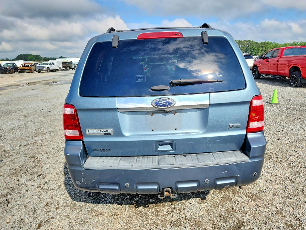 2011 Ford Escape Limited Blue vin: 1FMCU0EGXBKB94935