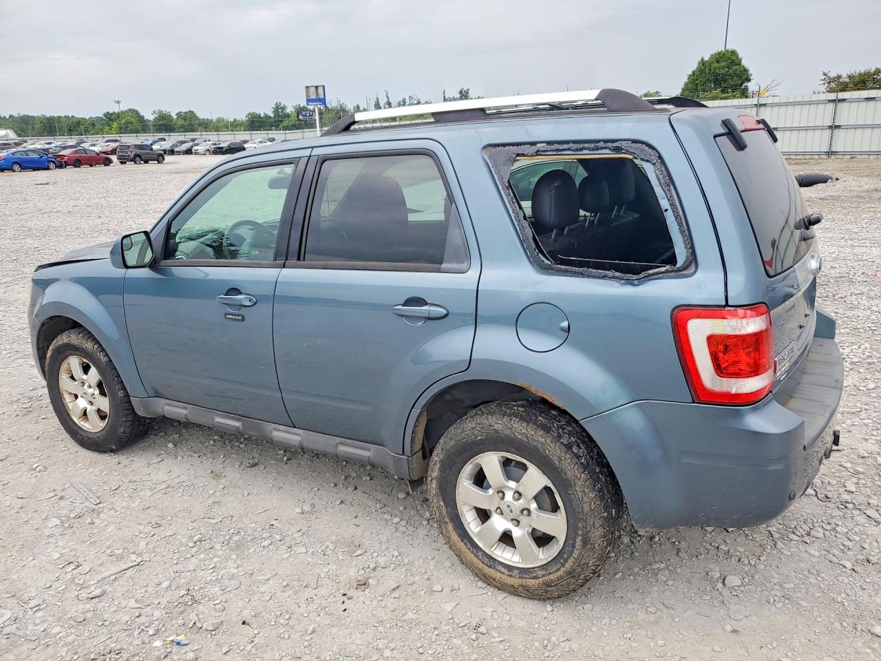 2011 Ford Escape Limited Blue vin: 1FMCU0EGXBKB97950