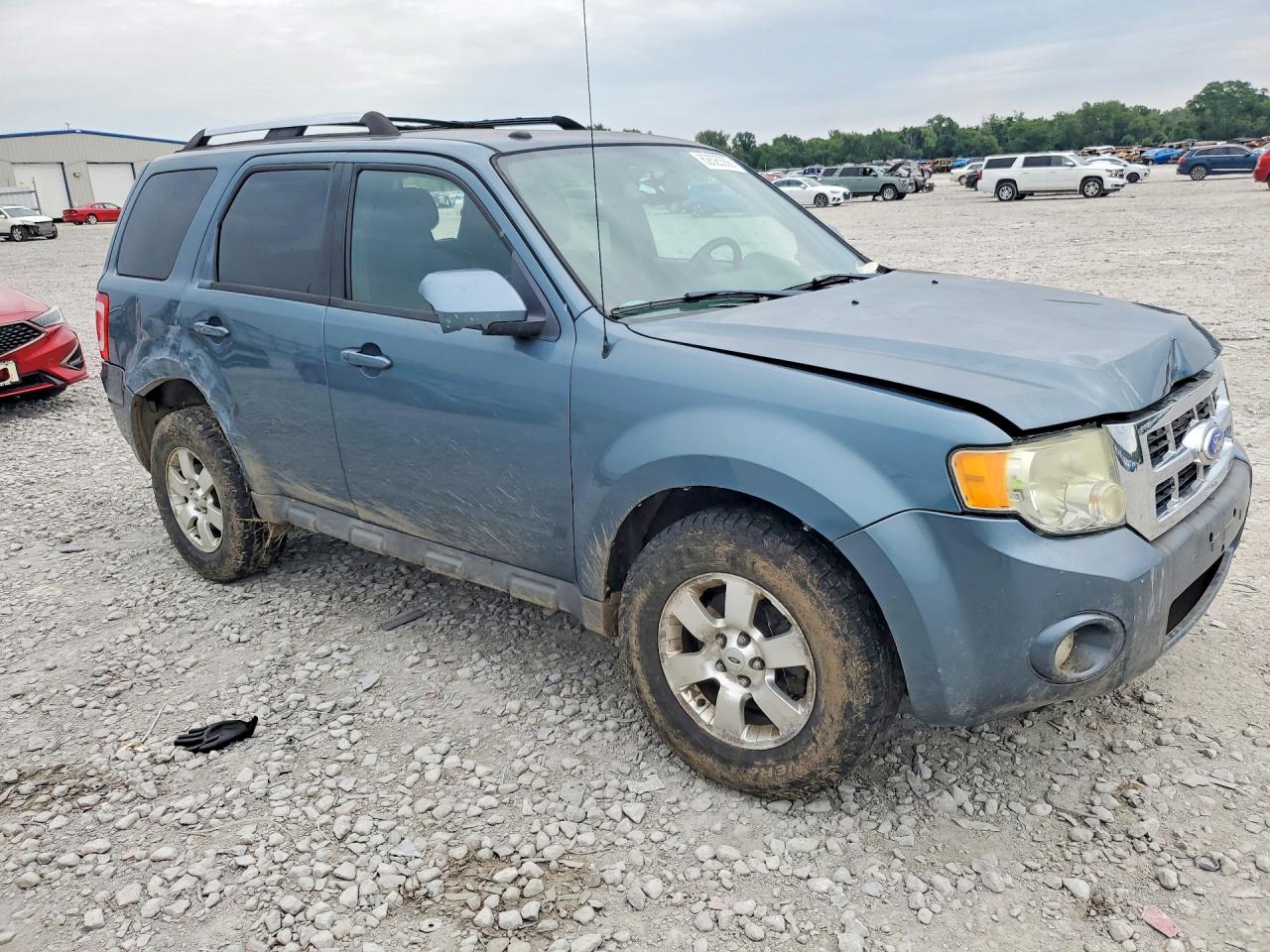 2011 Ford Escape Limited Blue vin: 1FMCU0EGXBKB97950
