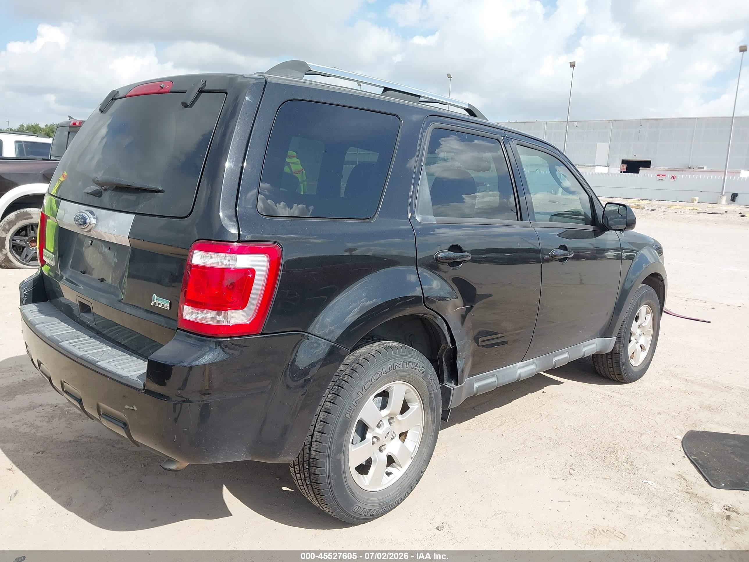 2011 Ford Escape Limited Black vin: 1FMCU0EGXBKC18862