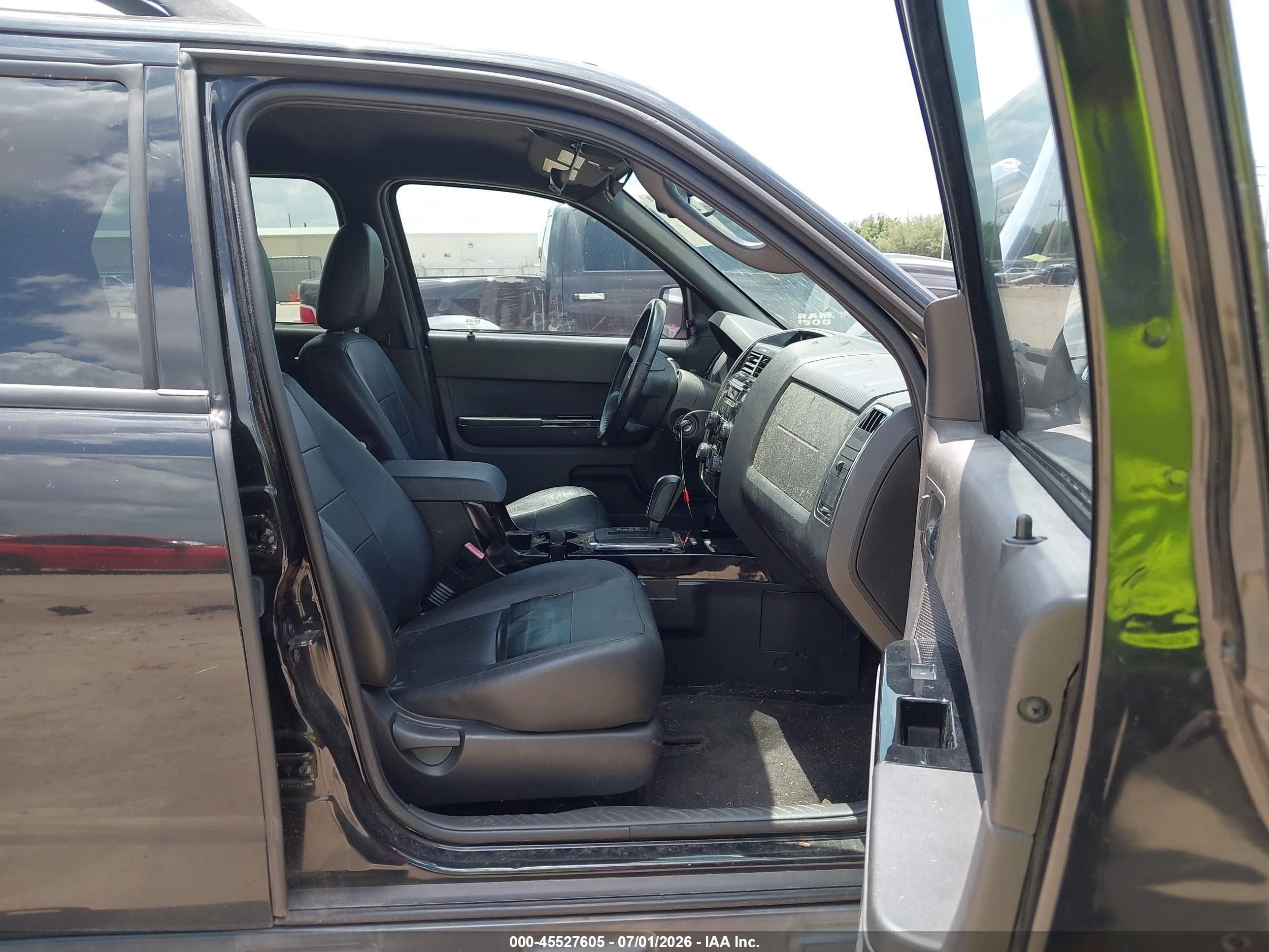 2011 Ford Escape Limited Black vin: 1FMCU0EGXBKC18862